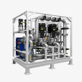 Complete Cooling System with Cold Plates