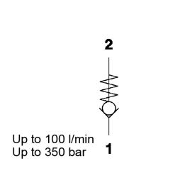 Poppet Type, Metric Cartridge - RVM10120-51