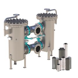 Process Inline Filter, Change-Over - PRFLD