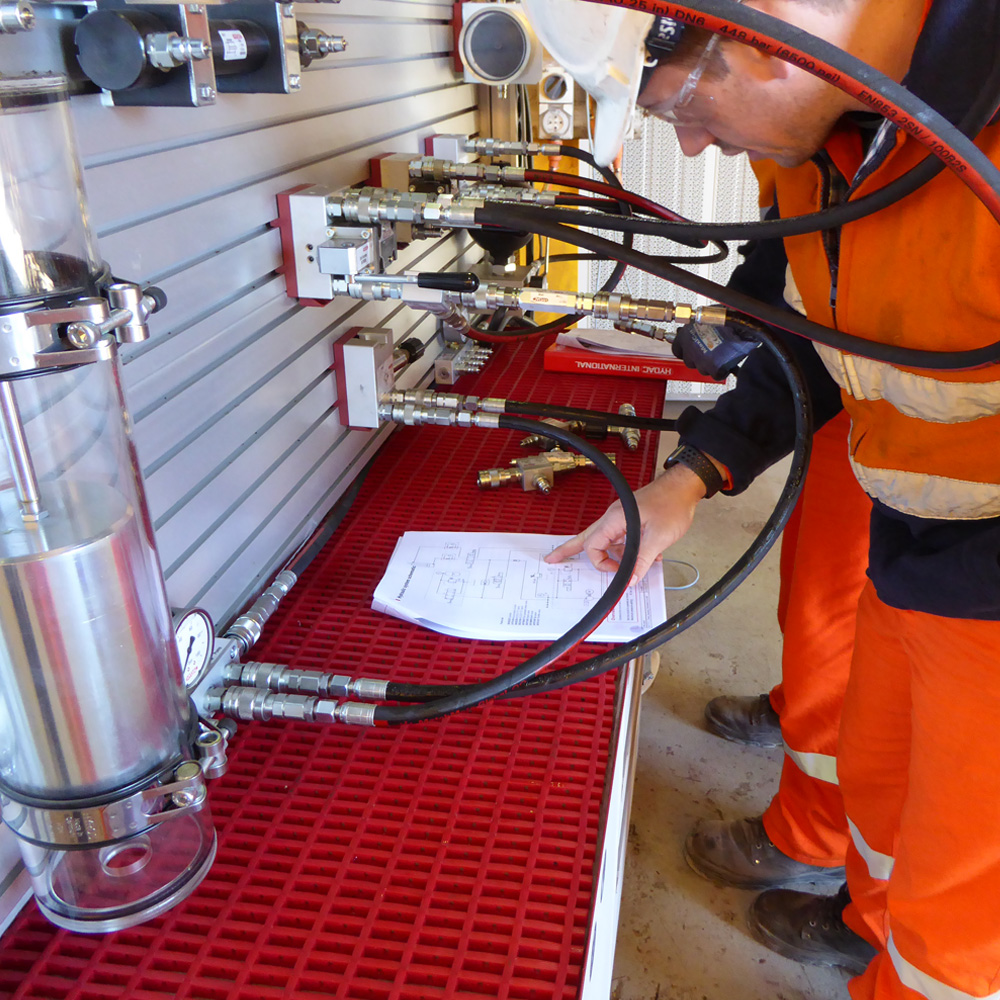 Customised and on-site training meets demands of day