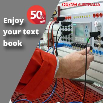 Enjoy 50% off your text book when enroling for your next HYDAC technical training course!