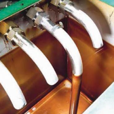 Varnish in turbines oil