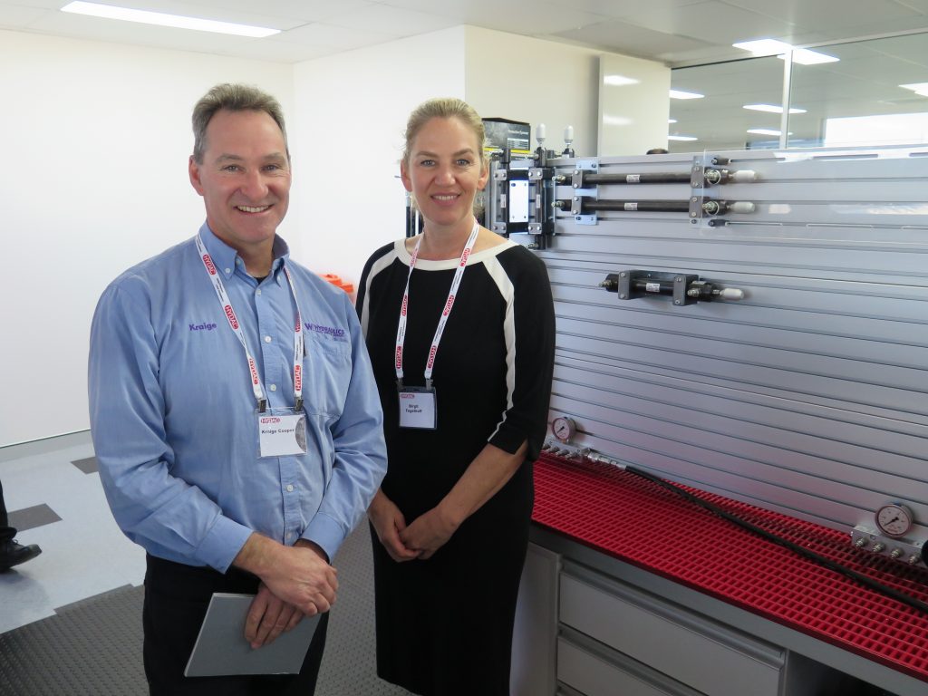 HYDAC's WA Training Centre welcomes Birgit Tegethoff, Deputy Executive Director from the German-Australian Chamber of Industry & Commerce