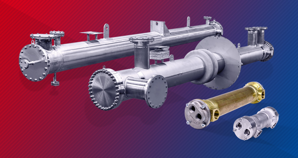 Funke's shell and tube heat exchangers 